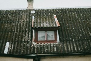 Older home built before 1970s where owner is selling a house with asbestos